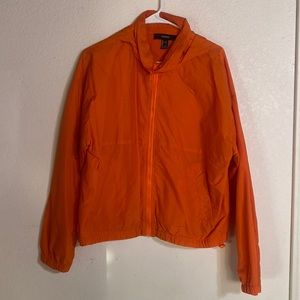 orange womens windbreaker